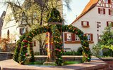 Velikonoční tradice v Bavorsku (Osterbrunnen)