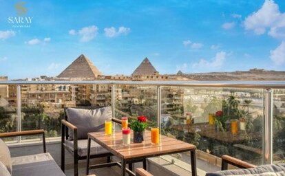Saray Pyramids & Museum View