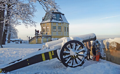 Advent v Saském Švýcarsku: pevnost Königstein, Bastei a