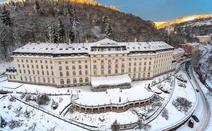 Romantický víkend v lázeňském hotelu Radium Palace v Jáchymo