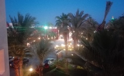 Noční pohled na hotel