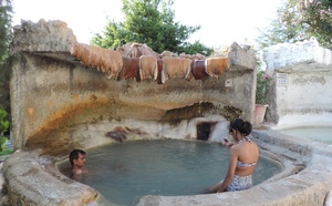 Colossae Karahayit - venkovní prostory _ termální bazén