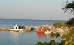 Rhodos -- Faliraky -přístav