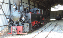 Csomoder - nádraží lesní železnice