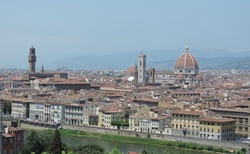 Panoramata z Piazzale Michelangelo