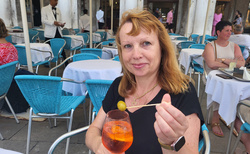 Benátky - Caffè Aurora na Piazza San Marco