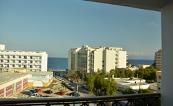 Výhled z hotelu