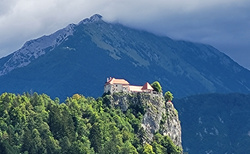 Bled - jízda okružním vláčkem