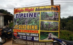 Zip Line v Adventure park