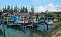 jihozápad přístav rybářů