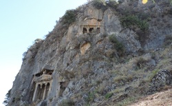 Turecko - Fethiye - královské hrobky