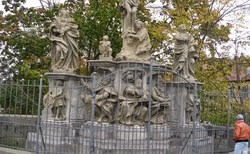 19 Bamberg-Skulptůra s Ježíšem