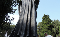 Split - socha biskupa Gregora Ninskeho