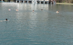 Maďarsko - Hevíz - termální jezero