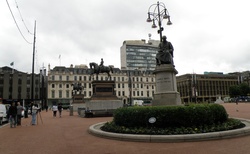 Glasgow - památník Jamese Watta
