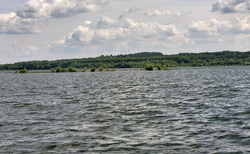Oravská přehrada - ptačí ostrov