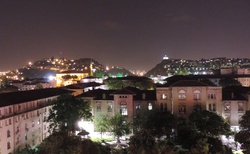 Noční Ankara z hotelu