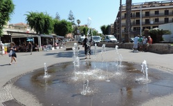 Alghero - náměstí u Torre De L espero Reial