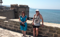 Alghero - historické hradby