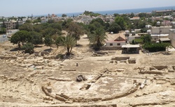 Paphos - křesťanské vykopávky Fabrica - Odeon