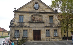 16 Bamberg-Geografický ústav na univerzitě Otto Friedricha v bývalých jatkách( 1742)