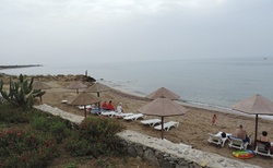 Severní Kypr - Crystal Rocks Resort - pláž