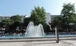 Bursa - fontána před Koza Han