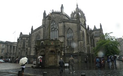 Edinburgh - katedrála Sv. Jilji na Royal Mile