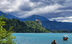 Bled - jízda okružním vláčkem