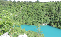 Jezero Milanovac - Plitvická jezera
