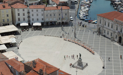 Piran ze zvonice