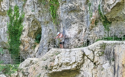 Škocjanske jame - východ Velika dolina