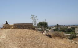 Paphos - křesťanské vykopávky Fabrica - vyhlídka