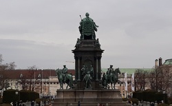 Vídeň - Maria Theresien Platz