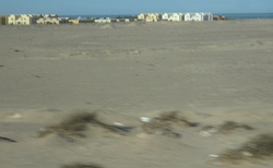 poušť za Hurghadou