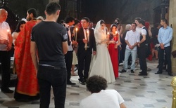 Tbilisi svatba v katedrále Sioni
