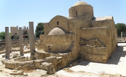 Paphos - raně křesťanská Bazilika  sv. Pavla - Agia Kyriaki church