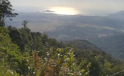 výhled z hory Raja