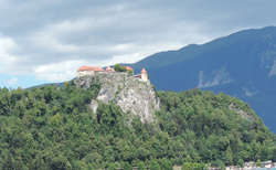 Bled - plavba na ostrov na lodi Špela