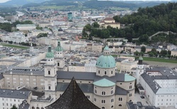 Salzburg - pohledy z Hohensalzburg