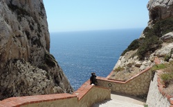 Capo Caccia - 560 schodů ke Grotte Nettune