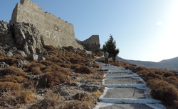 Rhodos - Archangelos - středověká johanitská pevnost