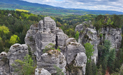 Hruboskalsko - Vyhlídka U Lvíčka