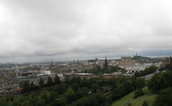 Edinburgh z hradu