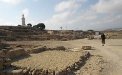 Paphos - archeologické místo - mozaiky - Asklepion