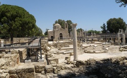 Paphos - raně křesťanská Bazilika  sv. Pavla
