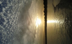 Západ slunce nad Makadi Bay....