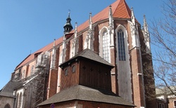 Krakov - Kazimierz - Římskokatolický kostel sv. Kateřiny Alexandrijské