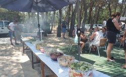 Thassos - Artemis beach - barbecue