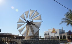 Poslední větrný mlýn na ostrově